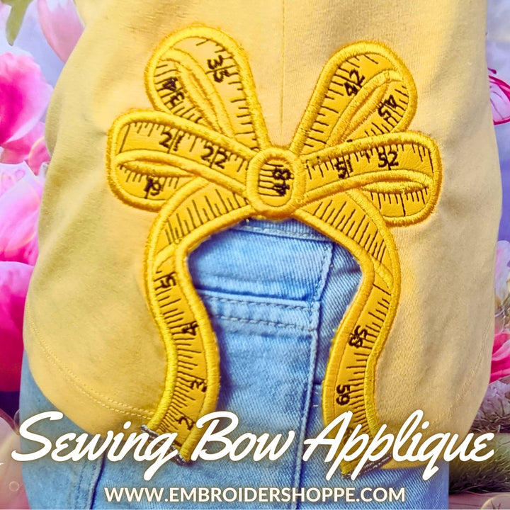 Sewing Bow Applique Webinar Course